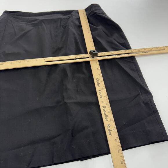 Boss Hugo Boss Skirt Womens Large Black Pencil Straight A Line Career - Picture 8 of 10